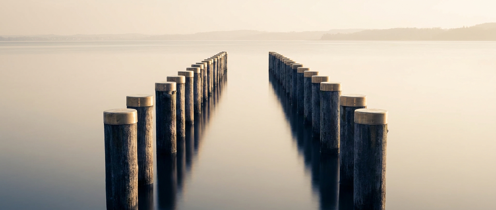Cognitive Behavioral Therapy — a calm gently ordered composition of soft light and quiet structure